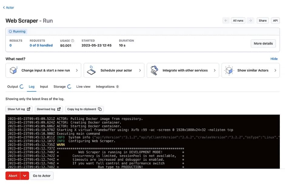 Integrating proxies with Apify