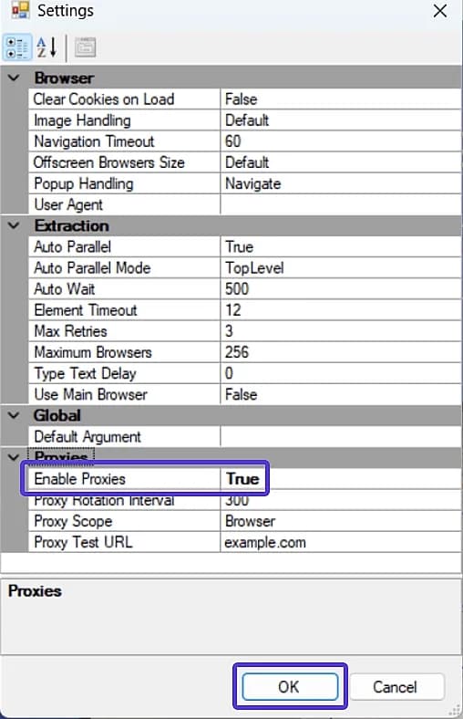 Utilizing Stableproxy Proxies in Conjunction with Helium Scraper