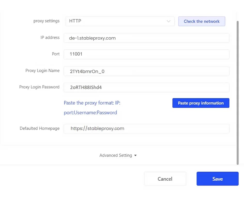 Integrating Proxies with Lalicat Browser