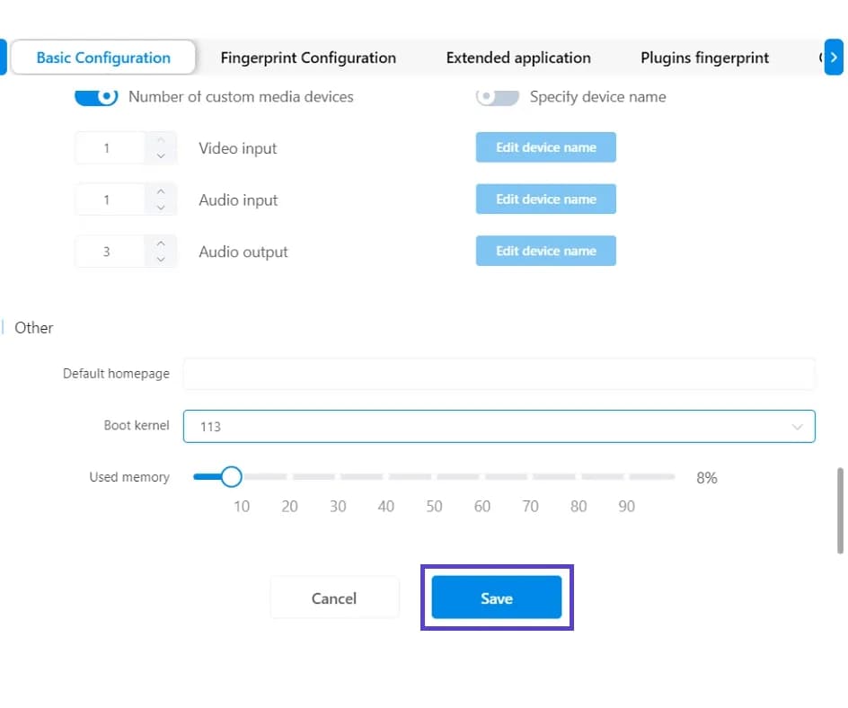 Setting up proxy servers for MuLogin