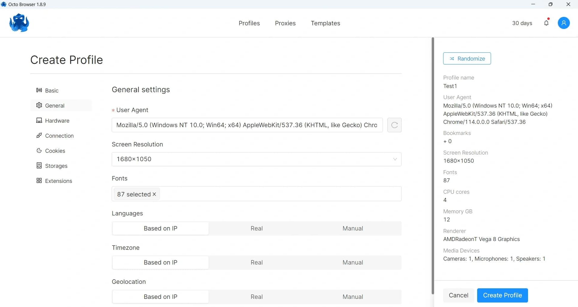 How to configure proxy using Octo Browser