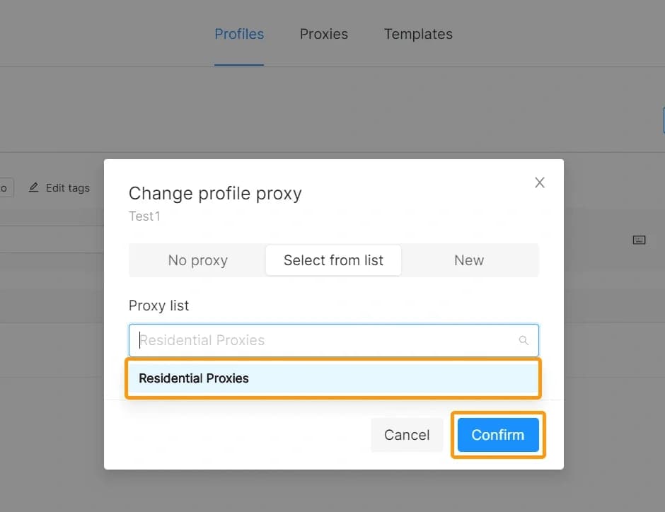 How to configure proxy using Octo Browser