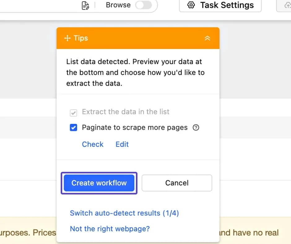 Configuring proxy servers with Octoparse