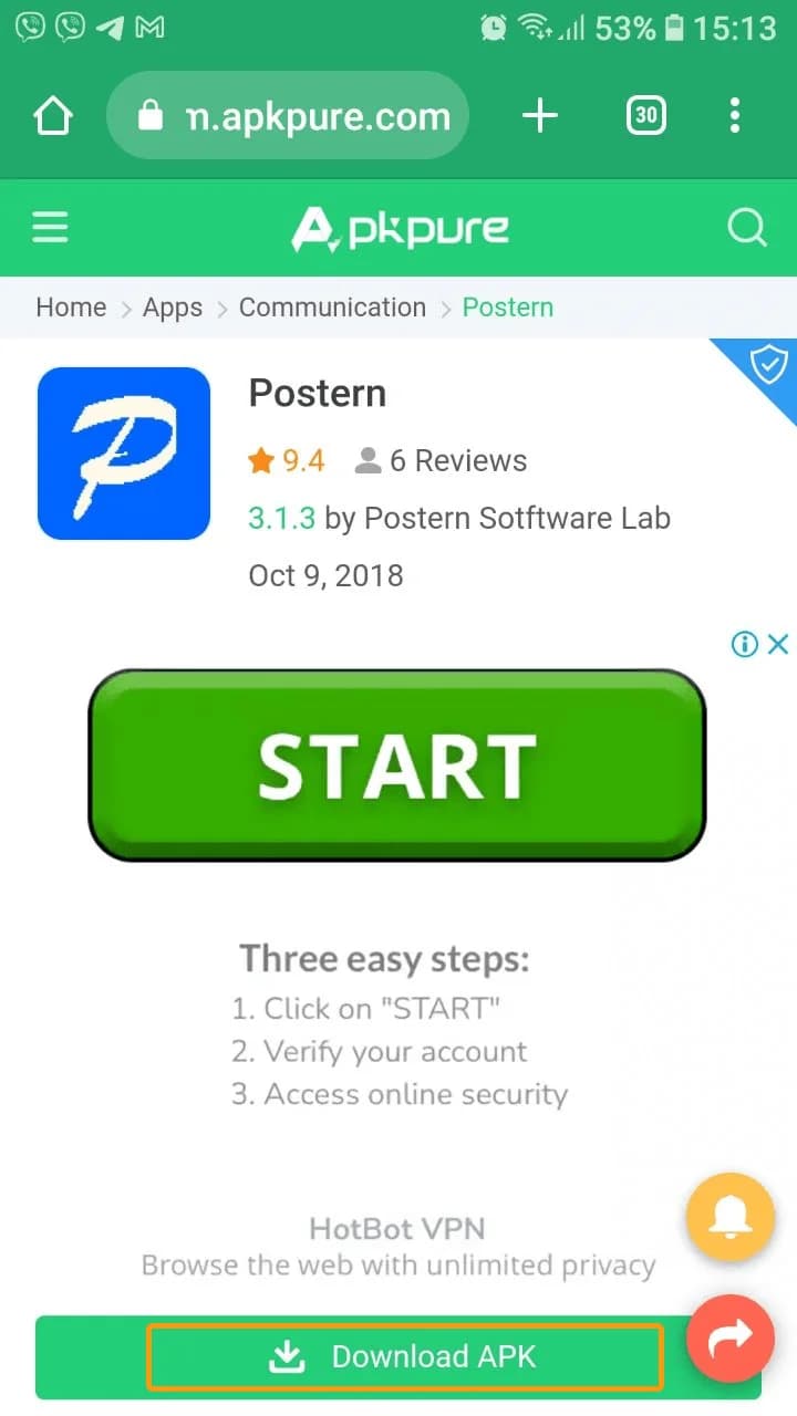 Интеграция Stableproxy с Postern