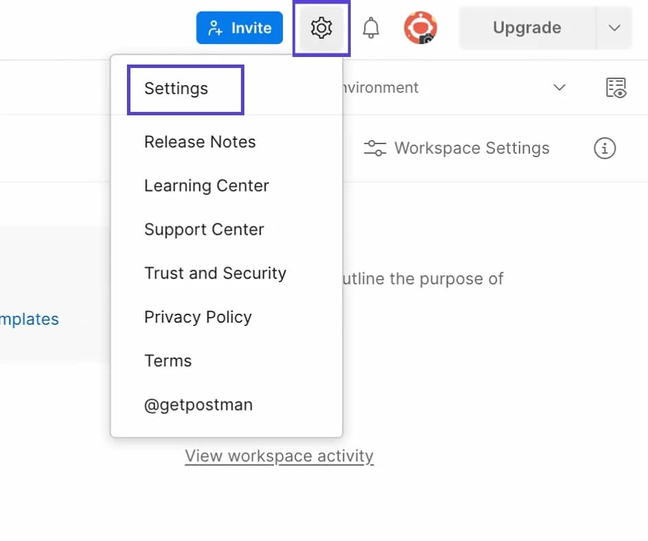 Ustawienia serwera proxy w Postman