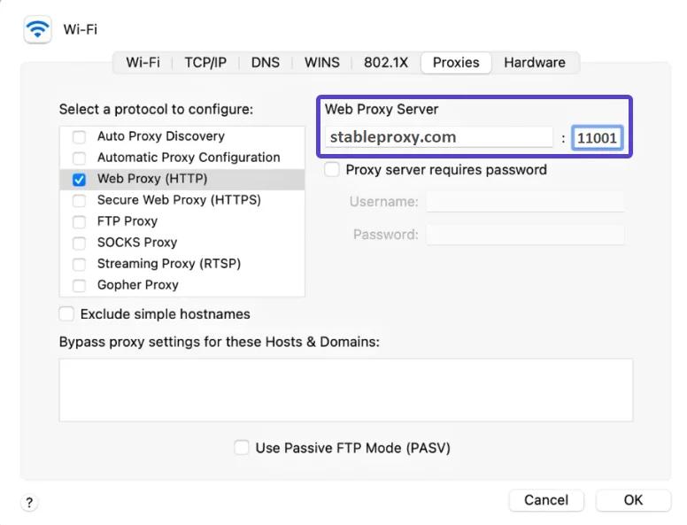 Як налаштувати проксі-сервери в Safari на macOS