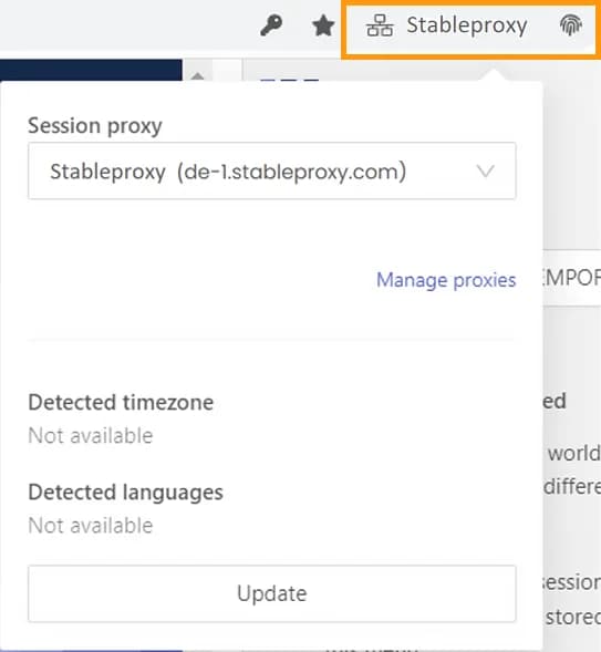 Setting up a proxy server in SessionBox Extension & Workstation