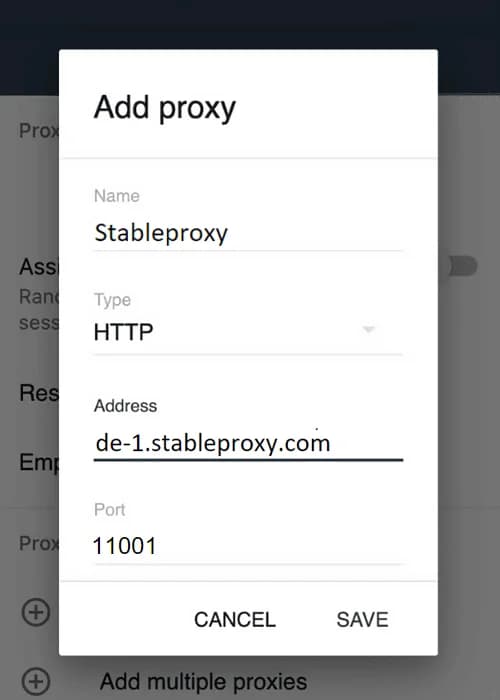 Setting up a proxy server in SessionBox Extension & Workstation