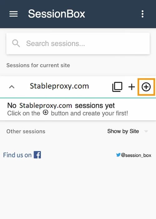 Setting up a proxy server in SessionBox Extension & Workstation