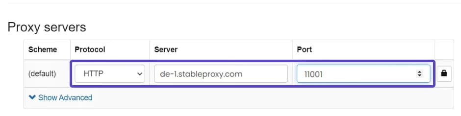 Integrating a Proxy with SwitchyOmega