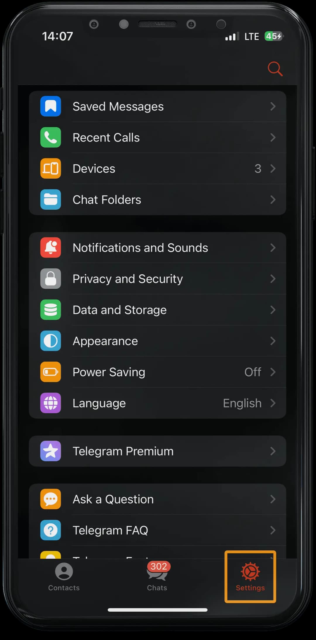Как включить прокси в Telegram