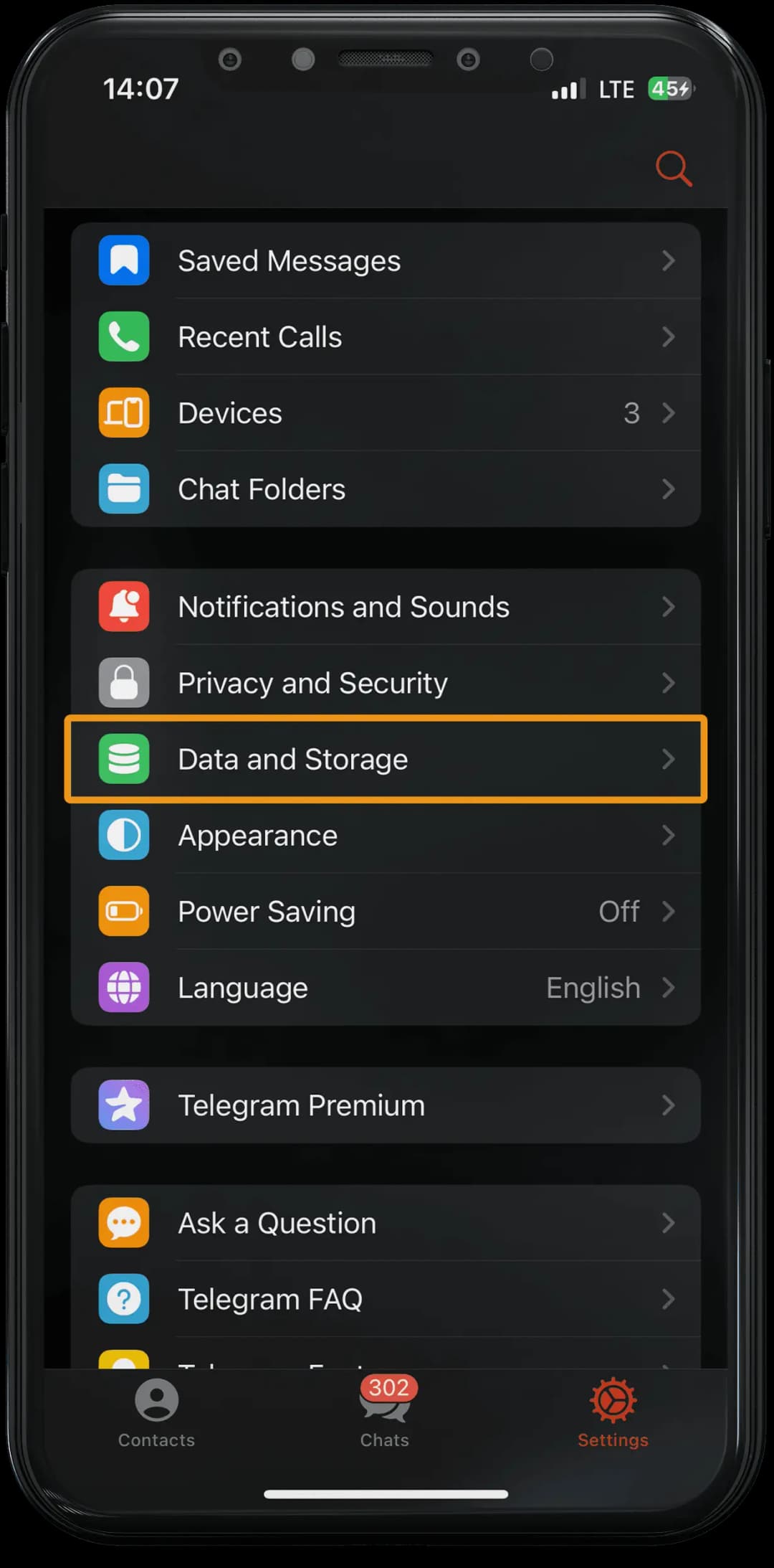 Как включить прокси в Telegram
