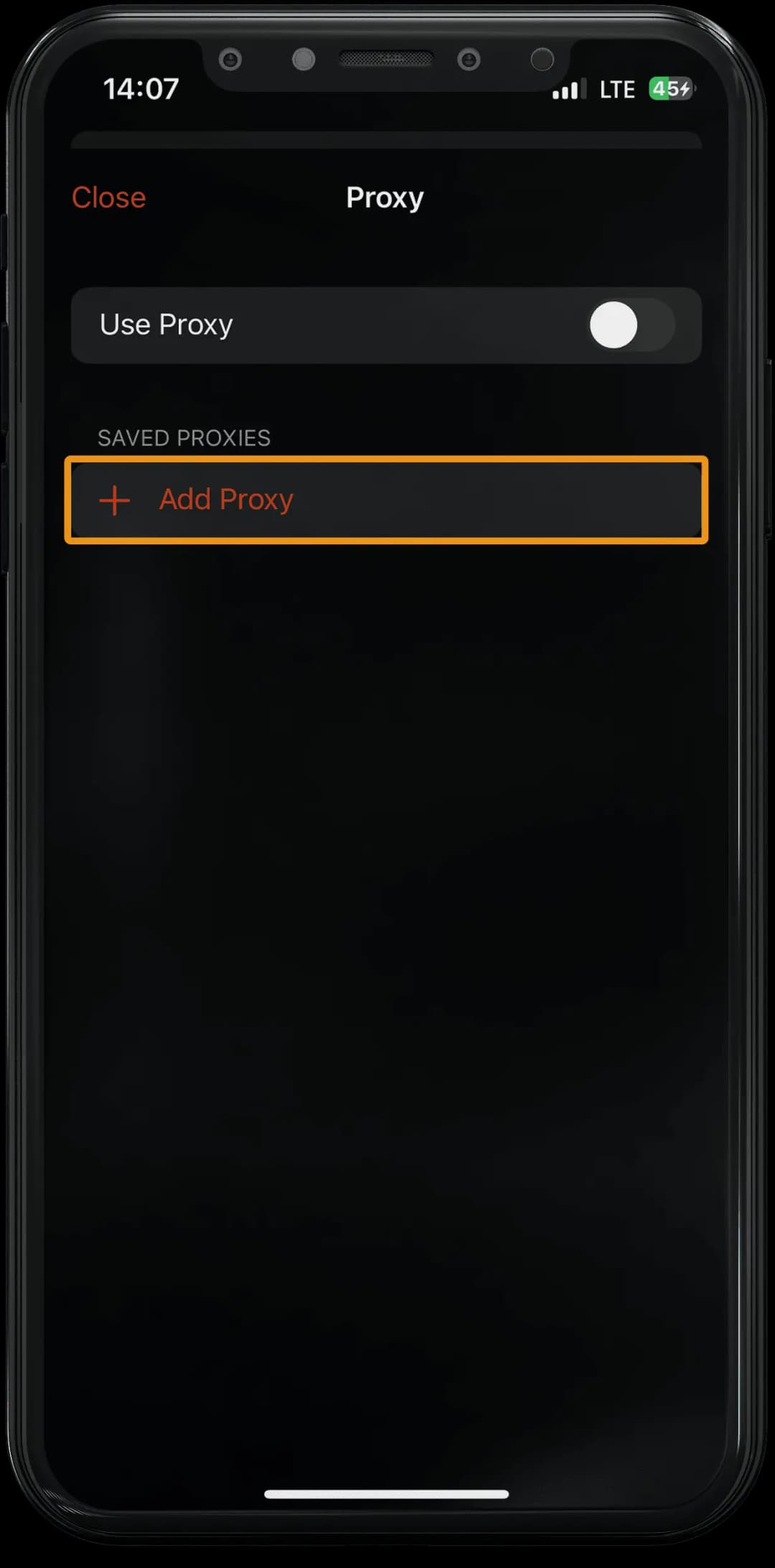 Как включить прокси в Telegram