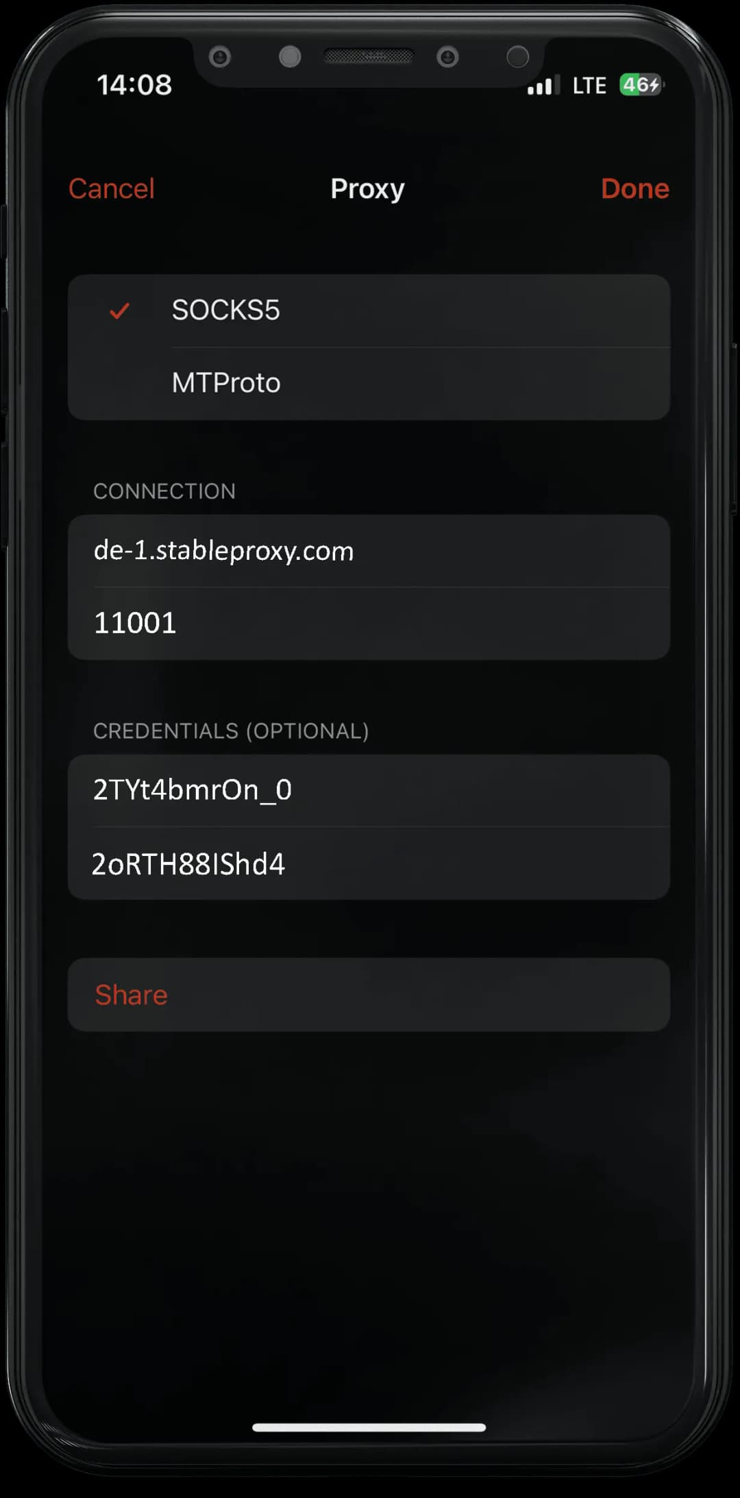 Как включить прокси в Telegram