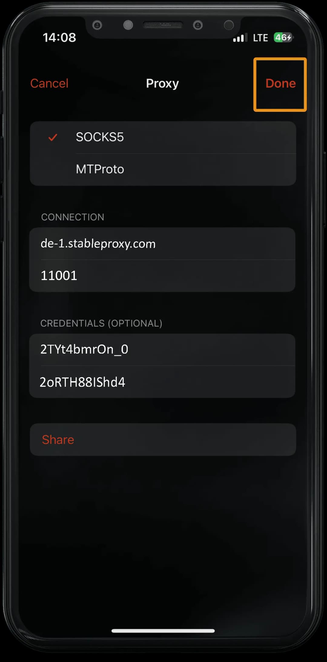 Как включить прокси в Telegram