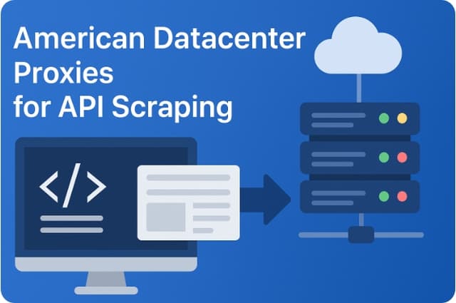 Американські datacenter-проксі для API-скрапінгу — швидкість та стабільність